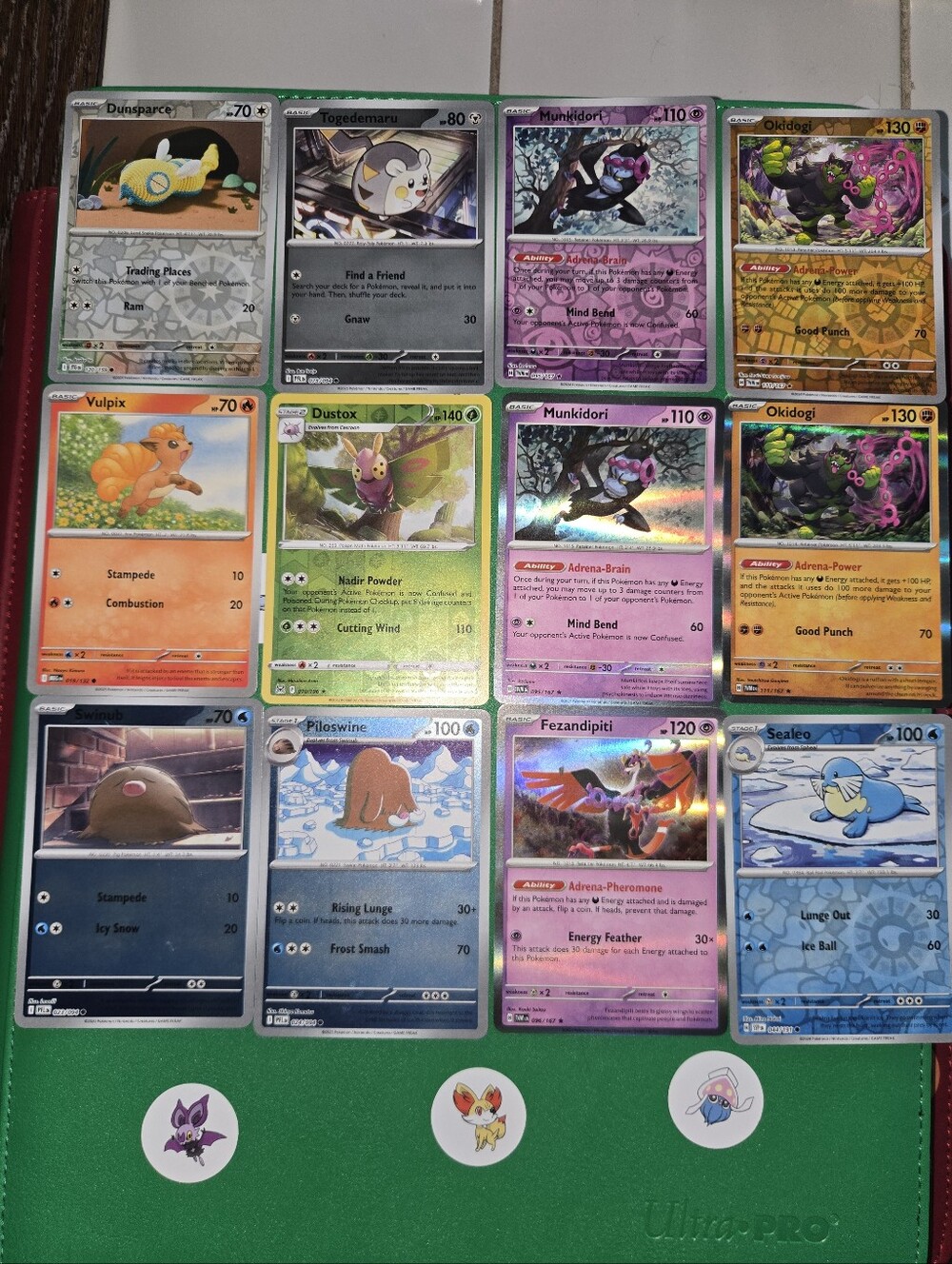 12 Assorted Pokémon TCG Holo & Rare Card Lot